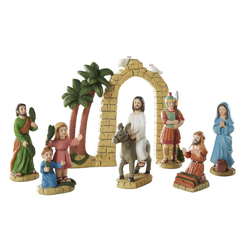 Palm Sunday Figurine Set