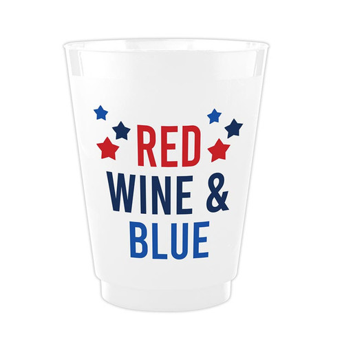 Frost Cups - Red Wine & Blue