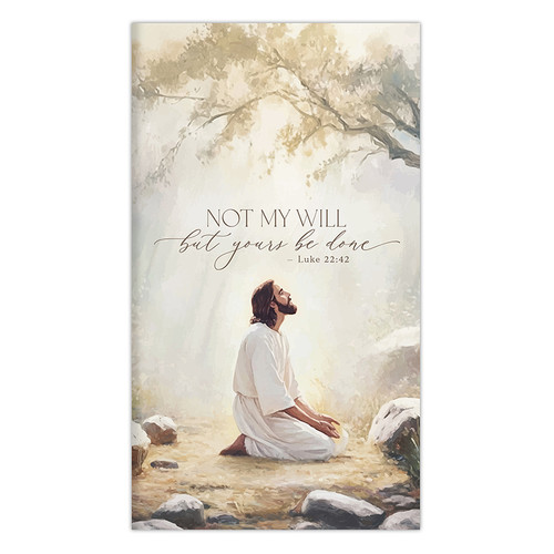 Not My Will Travel Journal - 12pk