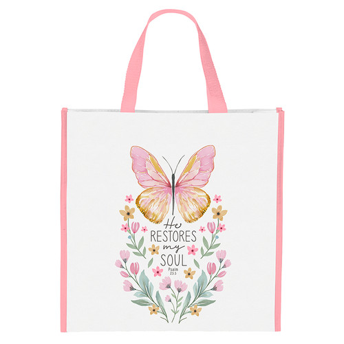 He Restores My Soul Glory Eco - Friendly Tote Bag - 6pk