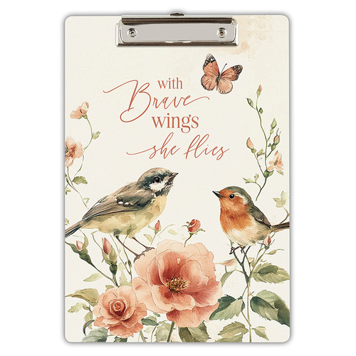 With Brave Wings Clipboard - 8pk