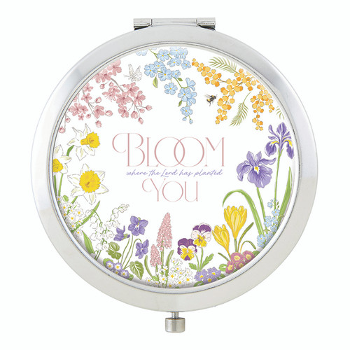 Bloom Collection Compact Mirror - 8pk