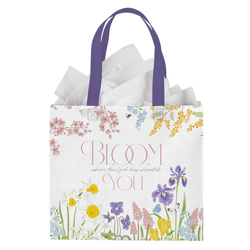 Bloom Collection Reusable Gift Bag - 6pk