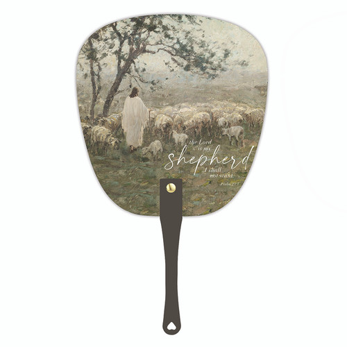 The Lord Is My Shepherd Handheld Fan - 24pk