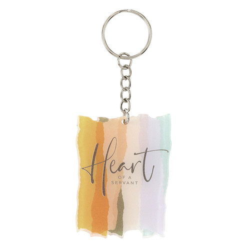 Heart of A Servant Acrylic Keychain - 12pk