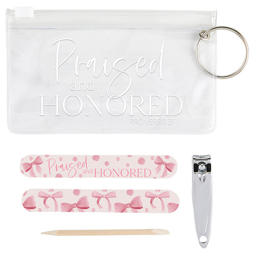 Praised And Honored Manicure Set - 6pk
