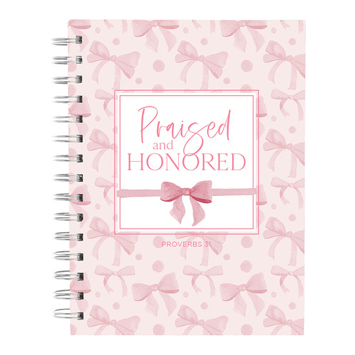 Praised And Honored Spiral Notebook - 6pk