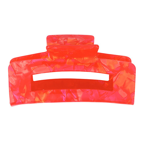 Claw Clips - Red Marble