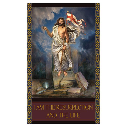 Giardino Series I Am the Resurrection and the Life Banner