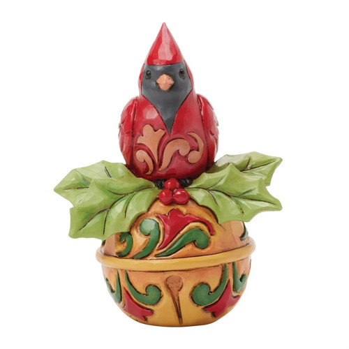 Cardinal on Jingle Bell