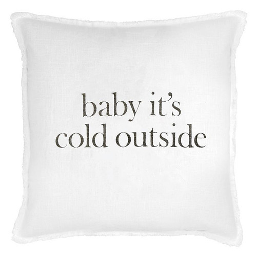 Face To Face Euro Pillowcase - Baby It's Cold Outside