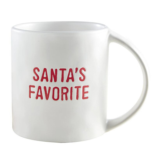 Face to Face Artisan Mug - Santa's Favorite