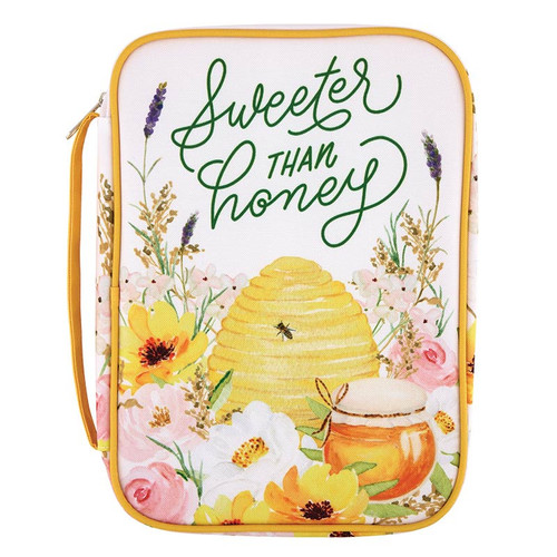 Bible Cover - Sweeter Than Honey