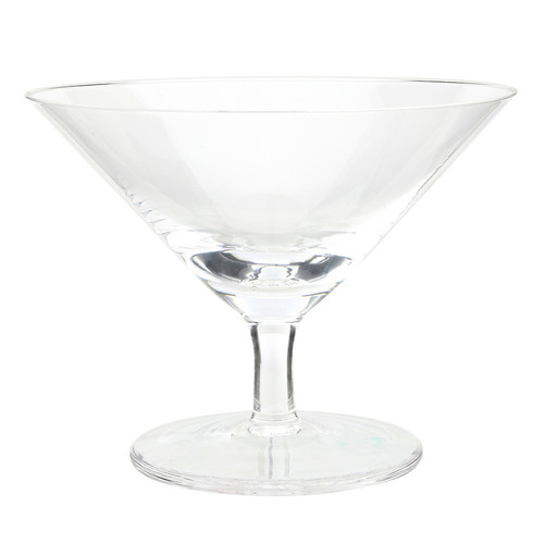 Short Stem Martini Glass - Clear