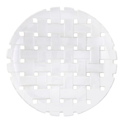 Ceramic Lattice Bowl - White