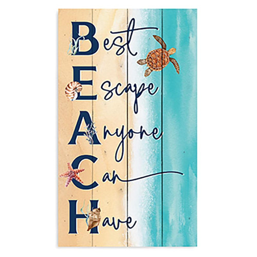 Coastal Collection Pallet Sign - B.E.A.C.H