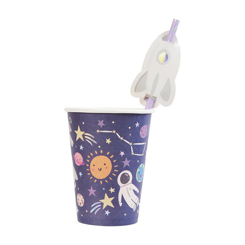 Out Of This World Cups + Straws + Toppers