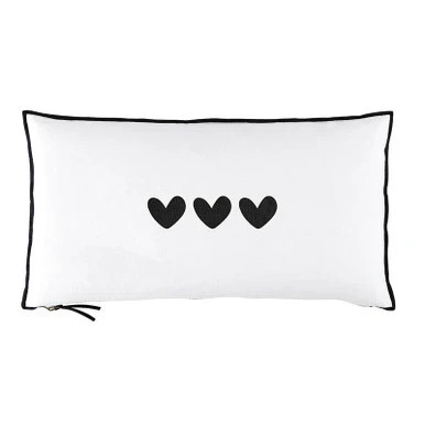 Lumbar Pillowcase - Hearts