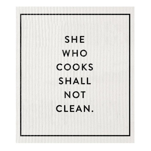 Organic Dish Cloth - Shall Not Clean