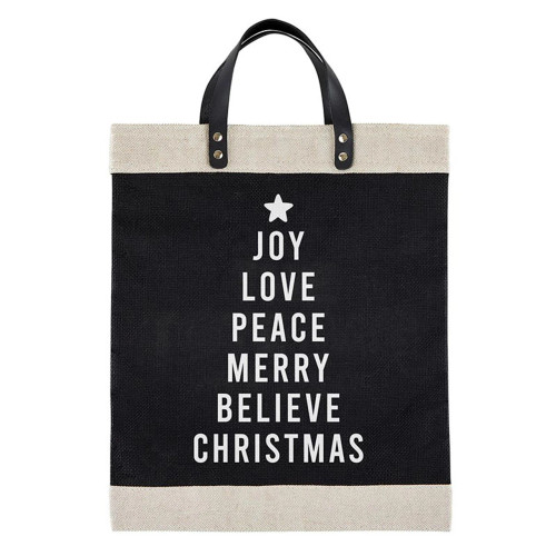 Black Market Tote - Joy Love Peace