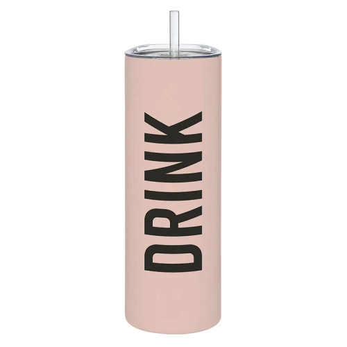 Skinny Tumbler with Straw - Drink