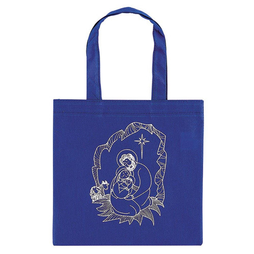 Holy Family with Animals Mini Tote Bag - 18/pk