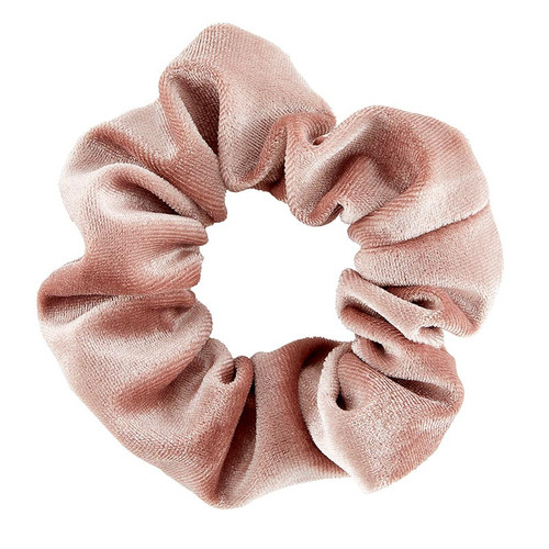 Large Heart Ornament Scrunchie - Blush