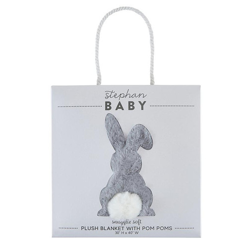 Winter Wonderland Plush Blanket - Bunny