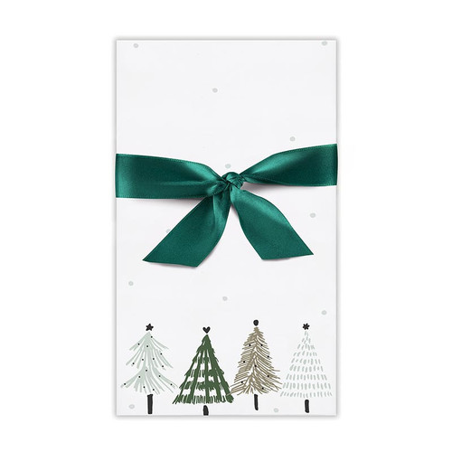Holiday Rectangular Notepad - Trees