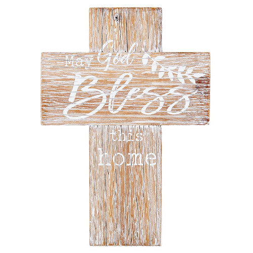 Wall Cross - May God Bless this Home