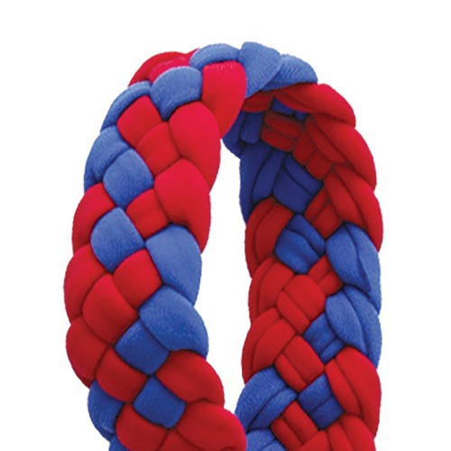 Pom Lanyard - Red/Royal