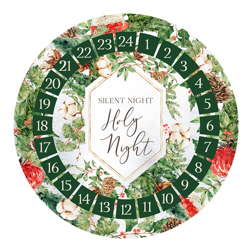 Silent Night Advent Calendar- 12/pk 