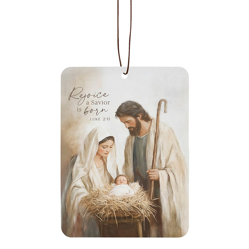A Savior is Born Air Freshener- 12/pk