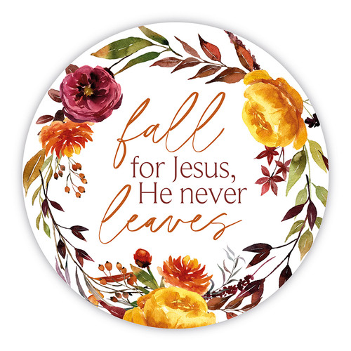 Fall for Jesus Car Magnet- 36/pk