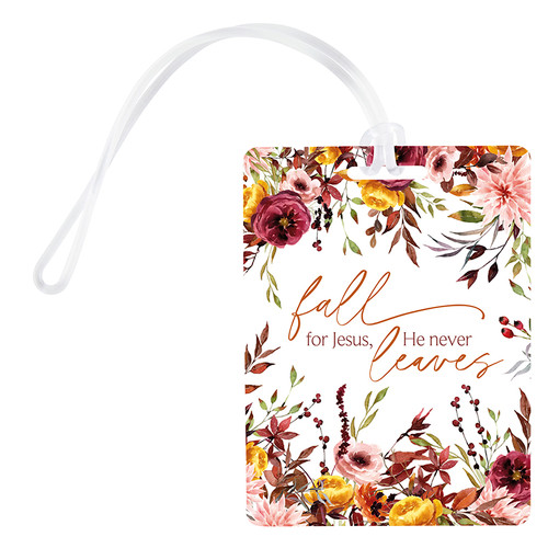 Fall for Jesus Travel Tag- 24/pk