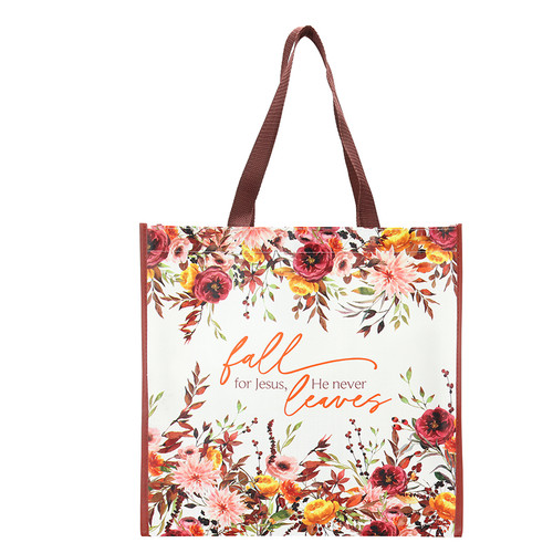 Fall for Jesus Eco Tote- 6/pk