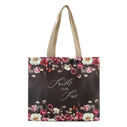 Faith Over Fear Reusable Gift Bag- 6/pk