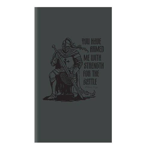 Armored in Strength Travel Journal- 12/pk