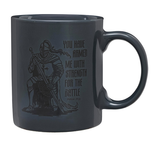 Armored in Strength Coffee Mug- 4/pk