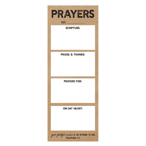Faithful Servant Slim Notepad- 12/pk