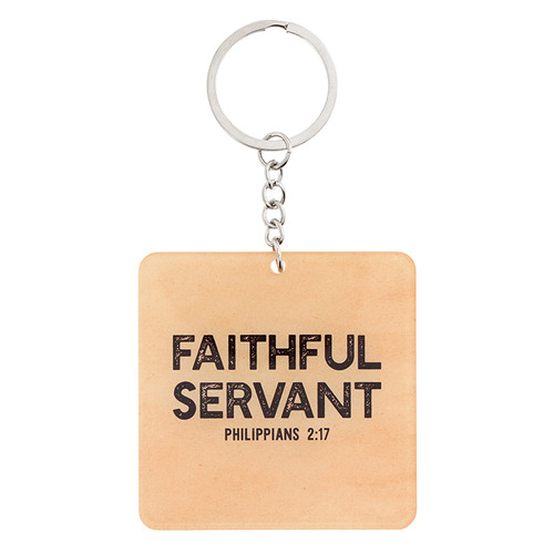 Faithful Servant Acrylic Keychain- 12/pk