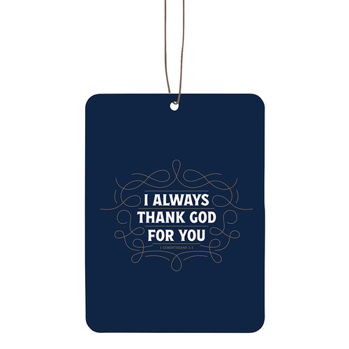 Thank God for You Air Freshener- 12/pk