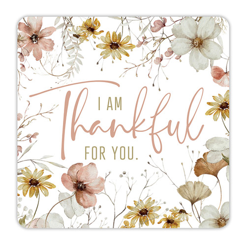 Thankful for You Magnet- 36/pk