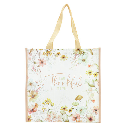 Thankful for You Eco Tote- 6/pk