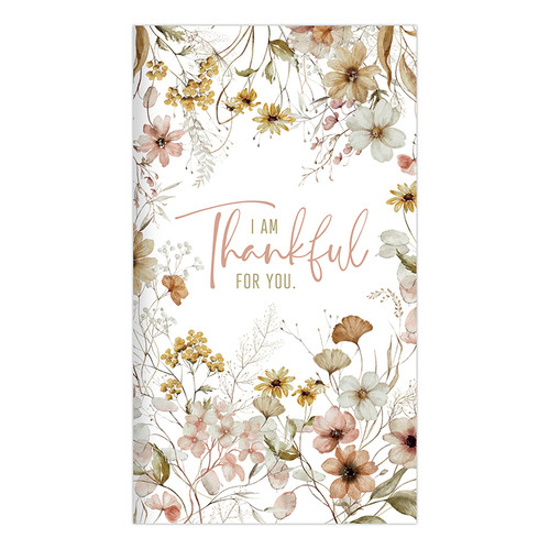 Thankful for You Travel Journal- 12/pk