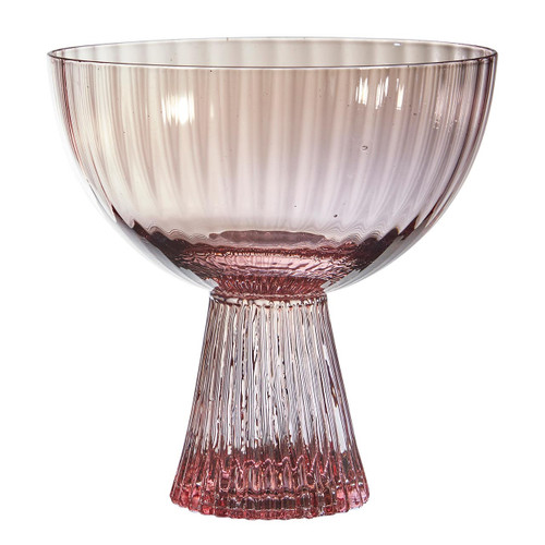 Coupe Glass - Pink