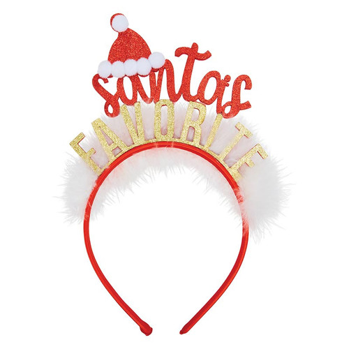 Headband - Santas Favorite Holiday