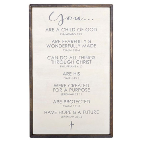 You Affirmation Wall Sign