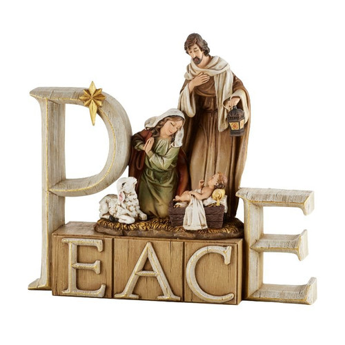 Peace Holy Family Figure