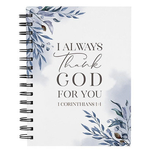 I Always Thank God For You Notebook - 6/pk